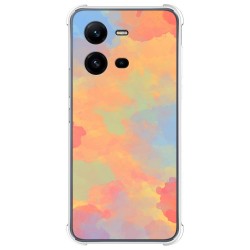 Funda Silicona Antigolpes para Vivo X80 Lite 5G diseño Acuarela 08 Dibujos
