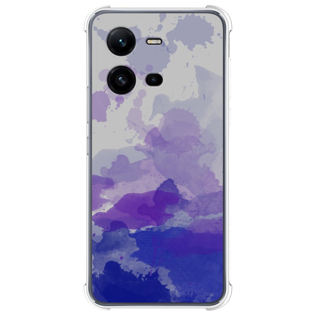 Funda Silicona Antigolpes para Vivo X80 Lite 5G diseño Acuarela 09 Dibujos