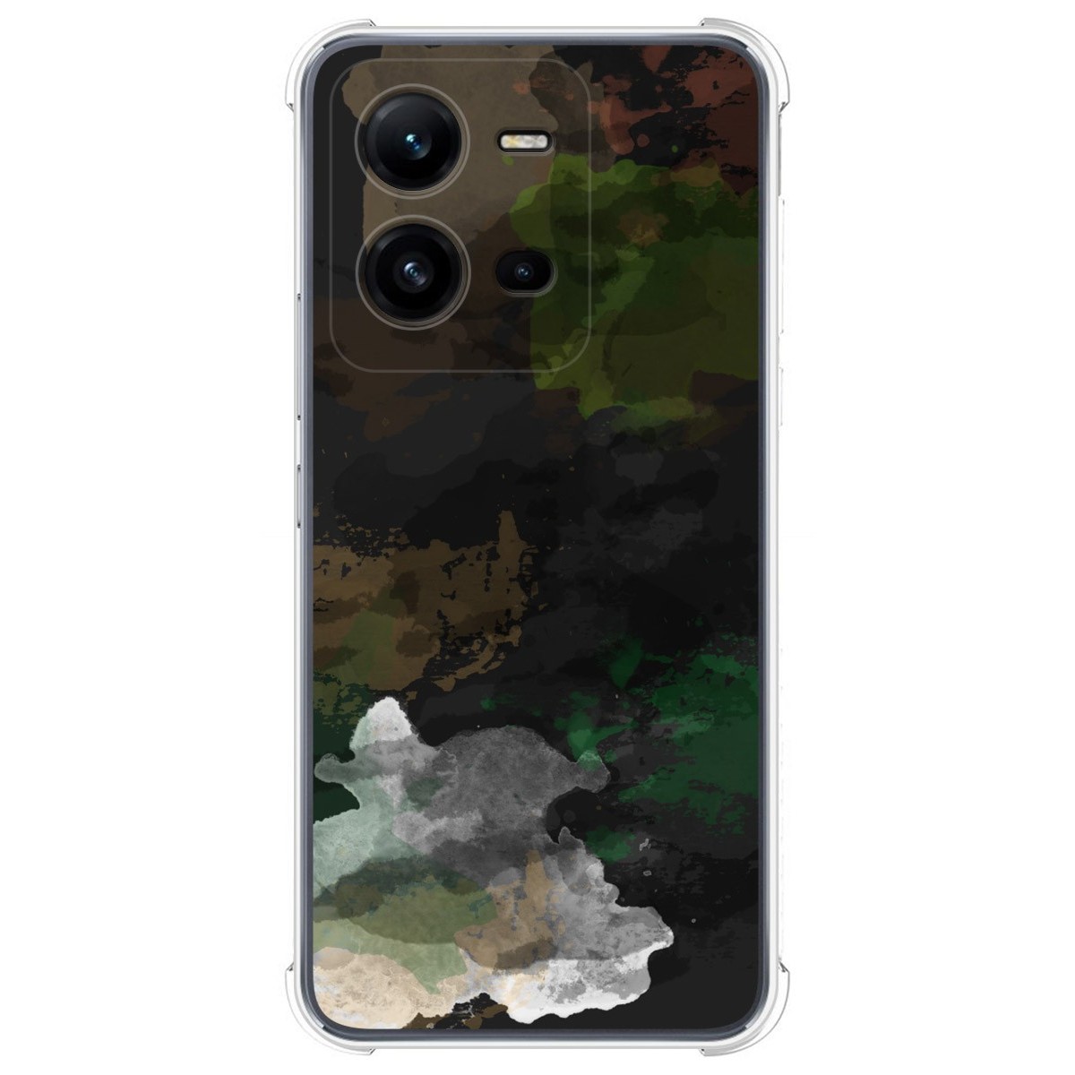 Funda Silicona Antigolpes para Vivo X80 Lite 5G diseño Acuarela 12 Dibujos