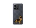 Funda Silicona Antigolpes para Vivo X80 Lite 5G diseño Perros 03 Dibujos