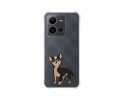 Funda Silicona Antigolpes para Vivo X80 Lite 5G diseño Perros 05 Dibujos