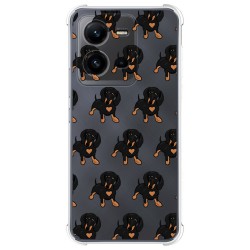 Funda Silicona Antigolpes para Vivo X80 Lite 5G diseño Perros 10 Dibujos