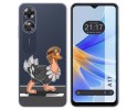 Funda Silicona Transparente para Oppo A17 diseño Avestruz Dibujos