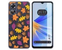 Funda Silicona Transparente para Oppo A17 diseño Otoño Dibujos