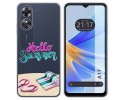 Funda Silicona Transparente para Oppo A17 diseño Summer Dibujos