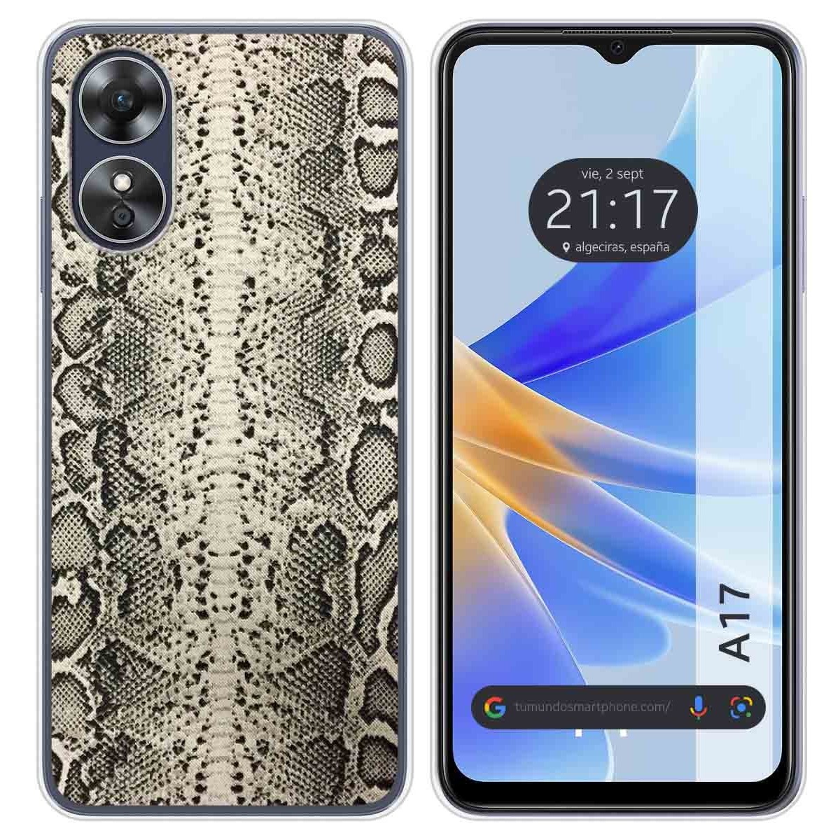 Funda Silicona para Oppo A17 diseño Animal 01 Dibujos