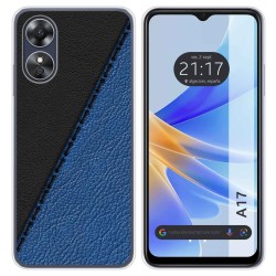 Funda Silicona para Oppo A17 diseño Cuero 02 Dibujos