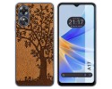 Funda Silicona para Oppo A17 diseño Cuero 03 Dibujos