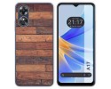 Funda Silicona para Oppo A17 diseño Madera 03 Dibujos