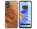 Funda Silicona para Oppo A17 diseño Madera 04 Dibujos