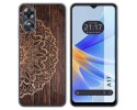 Funda Silicona para Oppo A17 diseño Madera 06 Dibujos