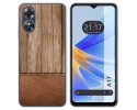Funda Silicona para Oppo A17 diseño Madera 09 Dibujos