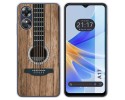 Funda Silicona para Oppo A17 diseño Madera 11 Dibujos