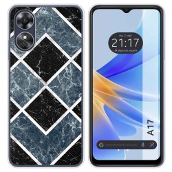 Funda Silicona para Oppo A17 diseño Mármol 06 Dibujos