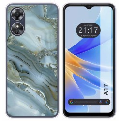Funda Silicona para Oppo A17 diseño Mármol 09 Dibujos