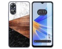 Funda Silicona para Oppo A17 diseño Mármol 11 Dibujos
