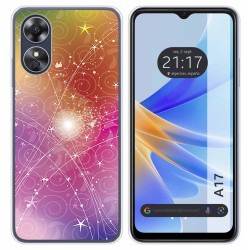 Funda Silicona para Oppo A17 diseño Abstracto Dibujos