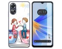 Funda Silicona para Oppo A17 diseño Café Dibujos