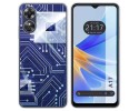 Funda Silicona para Oppo A17 diseño Circuito Dibujos