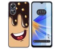 Funda Silicona para Oppo A17 diseño Helado Chocolate Dibujos
