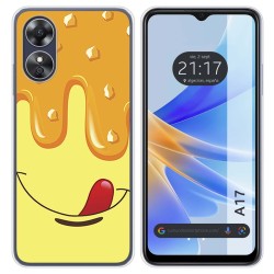 Funda Silicona para Oppo A17 diseño Helado Vainilla Dibujos