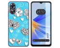 Funda Silicona para Oppo A17 diseño Mariposas Dibujos