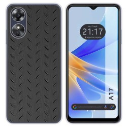 Funda Silicona para Oppo A17 diseño Metal Dibujos