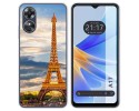 Funda Silicona para Oppo A17 diseño Paris Dibujos