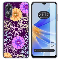 Funda Silicona para Oppo A17 diseño Radial Dibujos
