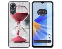 Funda Silicona para Oppo A17 diseño Reloj Dibujos
