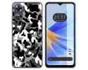 Funda Silicona para Oppo A17 diseño Snow Camuflaje Dibujos