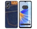 Funda Silicona para Oppo A17 diseño Vaquero Dibujos