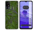Funda Silicona Transparente para TCL 40 R 5G diseño Jungla Dibujos