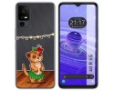 Funda Silicona Transparente para TCL 40 R 5G diseño Suricata Dibujos