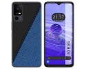 Funda Silicona para TCL 40 R 5G diseño Cuero 02 Dibujos