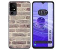 Funda Silicona para TCL 40 R 5G diseño Ladrillo 01 Dibujos