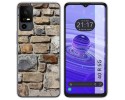 Funda Silicona para TCL 40 R 5G diseño Ladrillo 03 Dibujos