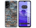 Funda Silicona para TCL 40 R 5G diseño Ladrillo 05 Dibujos
