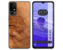 Funda Silicona para TCL 40 R 5G diseño Madera 04 Dibujos