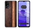 Funda Silicona para TCL 40 R 5G diseño Madera 05 Dibujos