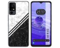 Funda Silicona para TCL 40 R 5G diseño Mármol 01 Dibujos