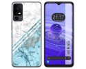 Funda Silicona para TCL 40 R 5G diseño Mármol 02 Dibujos