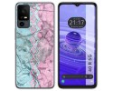 Funda Silicona para TCL 40 R 5G diseño Mármol 08 Dibujos
