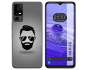 Funda Silicona para TCL 40 R 5G diseño Barba Dibujos