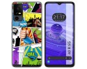 Funda Silicona para TCL 40 R 5G diseño Comic Dibujos