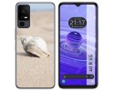 Funda Silicona para TCL 40 R 5G diseño Concha Dibujos