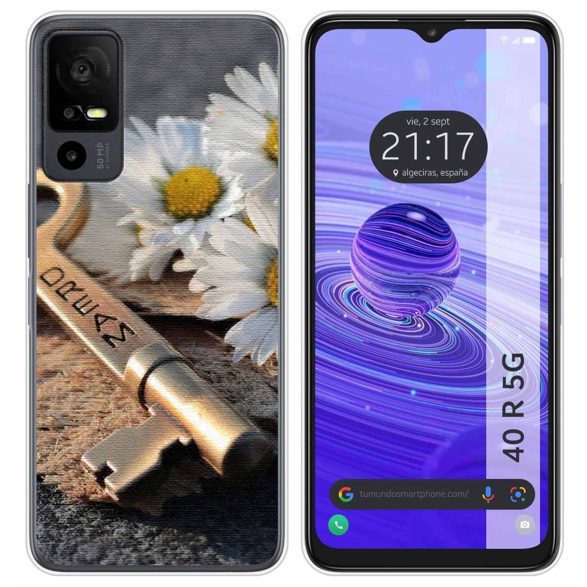 Funda Silicona para TCL 40 R 5G diseño Dream Dibujos