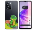 Funda Silicona Transparente para Oppo A57s diseño Coco Dibujos