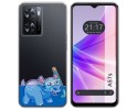 Funda Silicona Transparente para Oppo A57s diseño Hipo Dibujos