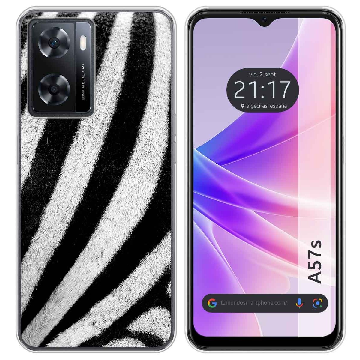 Funda Silicona para Oppo A57s diseño Animal 02 Dibujos